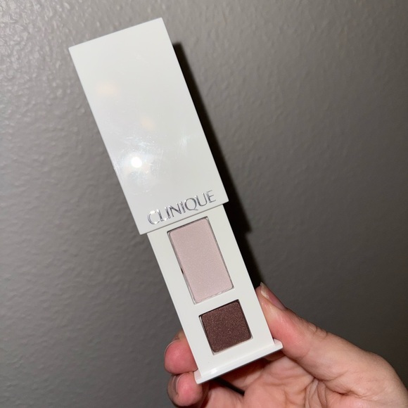 New Never Used Clinique Dual Tone Bronze Seashell Pink Fawn Satin Eyeshadow 💗 - Picture 12 of 15